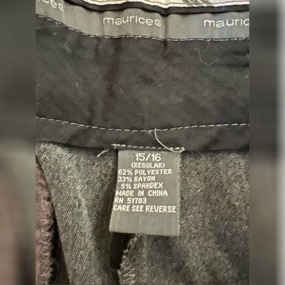 Maurices Grey Dress Pants - Picture 3 of 3